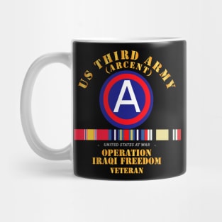 3rd US Army - Iraq Freedom Vet w Svc Mug